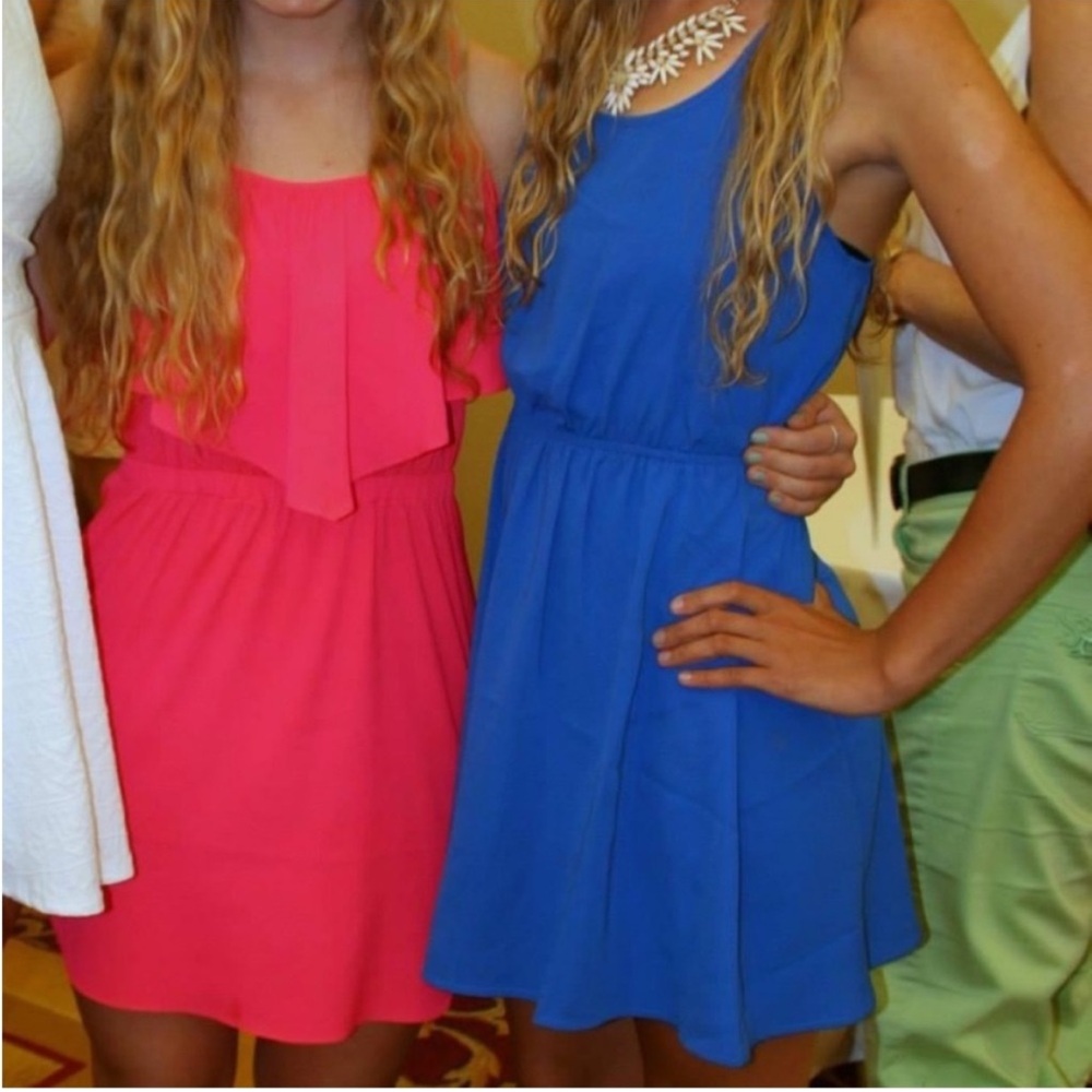 Blue Bow Dresses